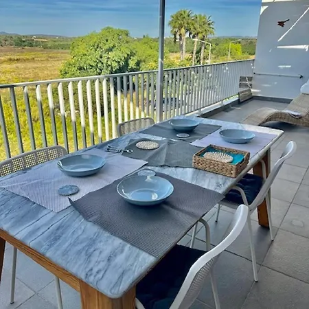 Tavira Sta Luzia Penthouse Casa Vitoria With Amazing View *